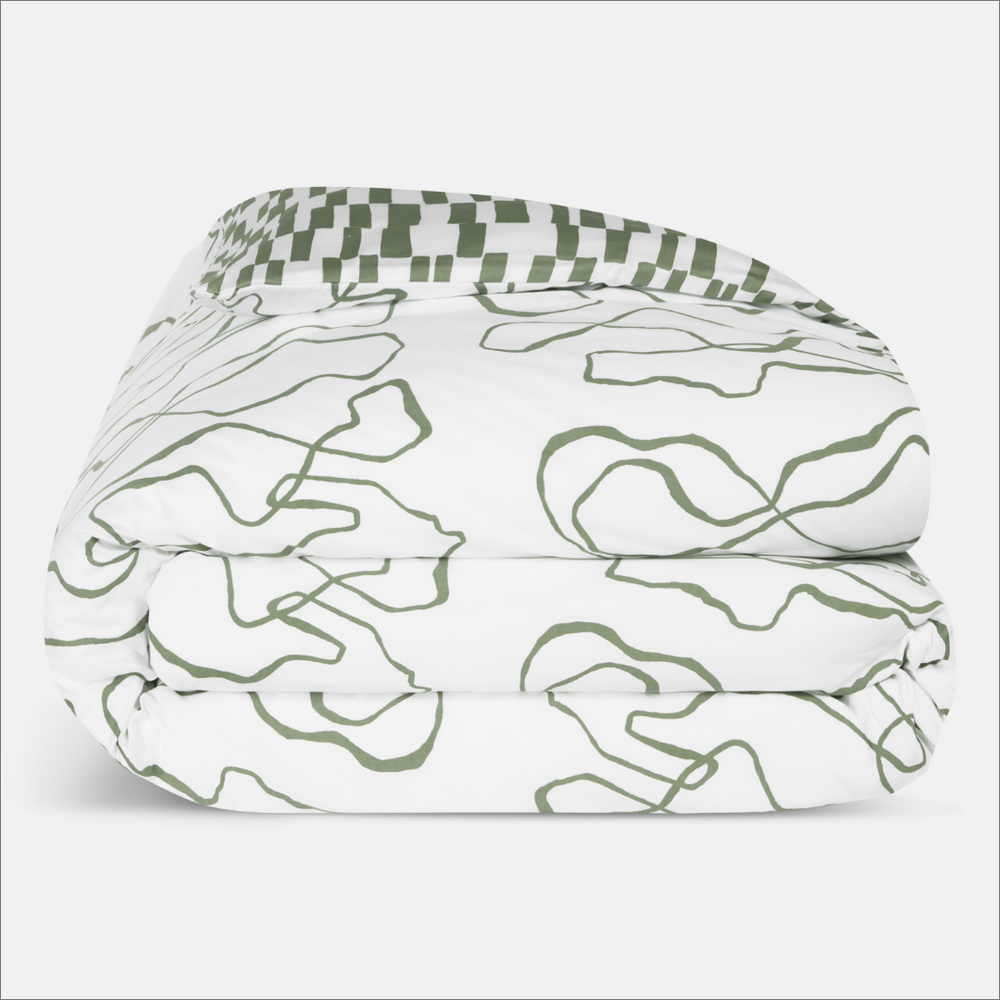 Refined Rustic - Squiggle/Checkerboard